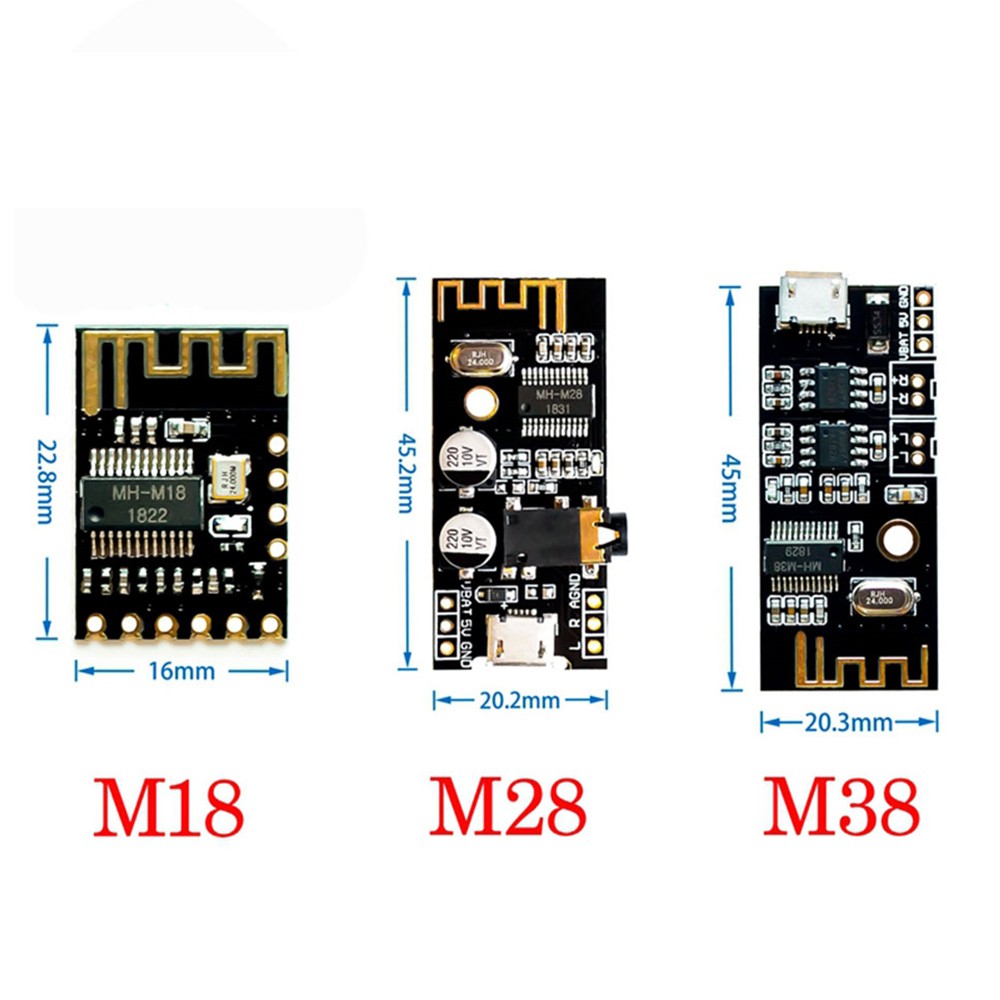 Mạch giải mã âm thanh Bluetooth XH M Serial - MH-MX8 4.2 (M18/M28/M38)