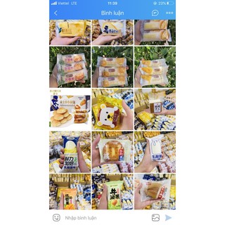 2 kg mĩx 18-20 loại bánh . ông già . sữa chua . sanwich . nhũ hoa . việt quất . sừng bò. paul. chuối. .....