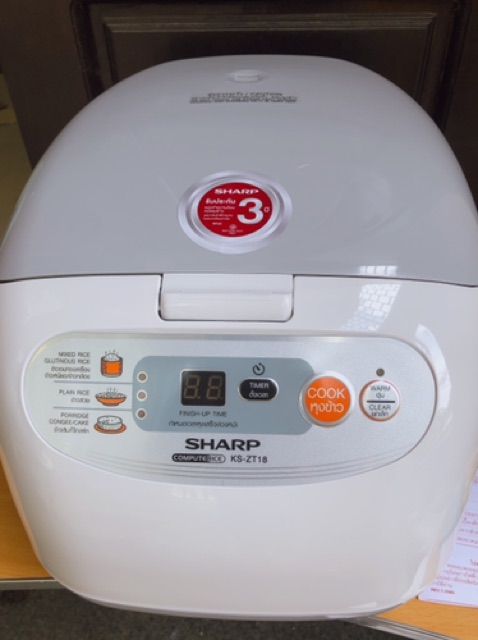 Nồi Cơm Điện Tử Sharp KS-ZT18  Bảo Hành 12 tháng