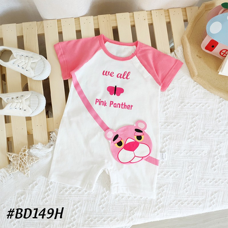 Bodysuit bé sơ sinh, áo sơ sinh cho bé từ 1 tháng đến 1 tuổi kiểu dáng dễ thương chất liệu cotton 100% cao cấp  BD149