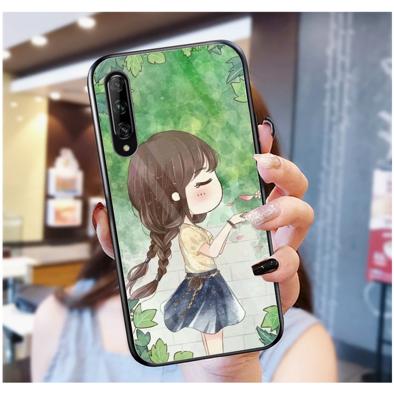 Ốp Lưng HUAWEI Y9s mặt kính cường lực cao cấp