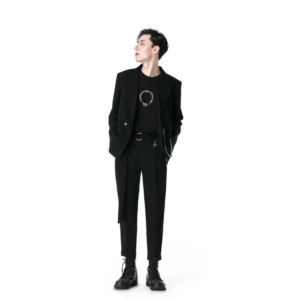 VEST PANTS - BLACK - UNIQ (QUẦN VEST, MÀU ĐEN) | BigBuy360 - bigbuy360.vn