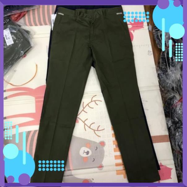 SALE ICD Quần KhaKi Nam ARISTINO Trẻ Trung Thời Trang Cao Cấp AKK008S7- XANH RÊU . ⇴ Yono * : new