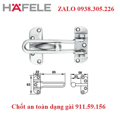 Chốt an toàn dạng gài 911.59.156