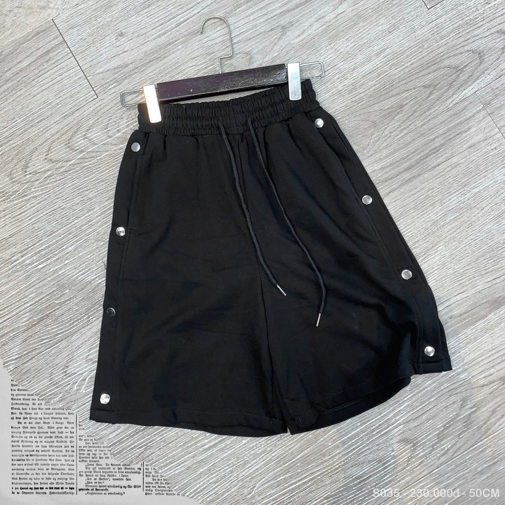 Quần Short Khuy Bấm 2 Bên - Mã Số: S035