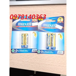 COMBO 2 VIÊN pin 2A VÀ 3A maxel HÀNG CHÍNH HÃNG