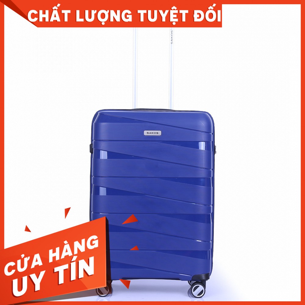 Vali nhựa du lịch SAKOS SCARION - Z26 (Xanh Dương)