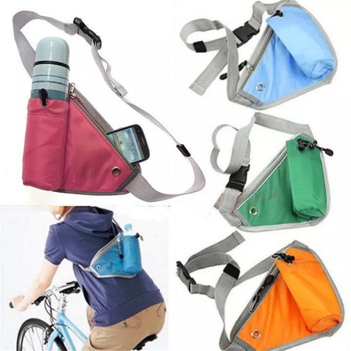 Túi đeo hông Chạy bộ Có ngăn đựng Bình nước - Túi đeo thể thao