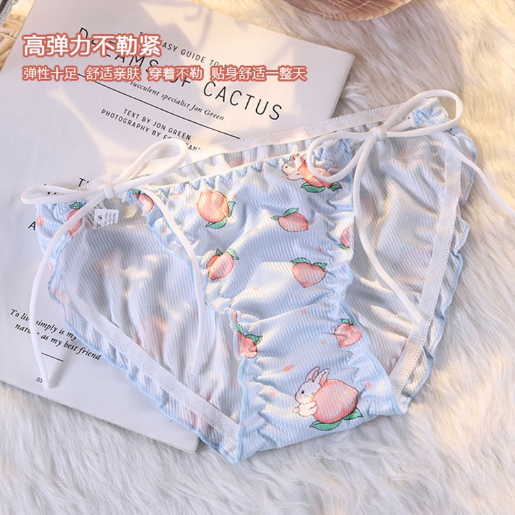 Quần Lót Cotton Hình Thỏ Hoạt Hình Xinh Xắn Cho Nữ