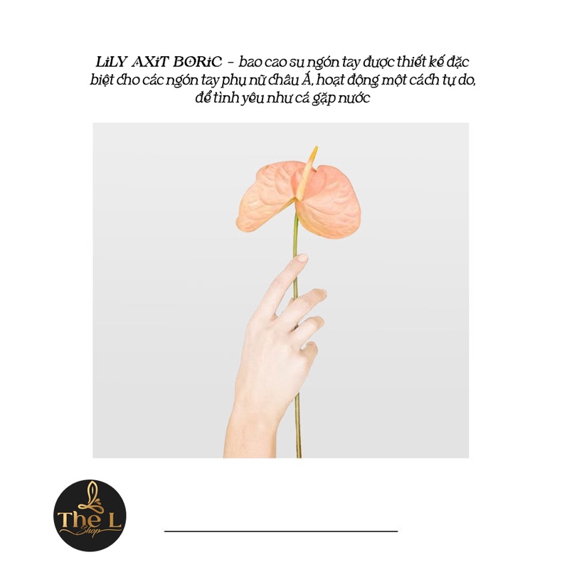 Bao cao su ngón tay cao cấp - Lily