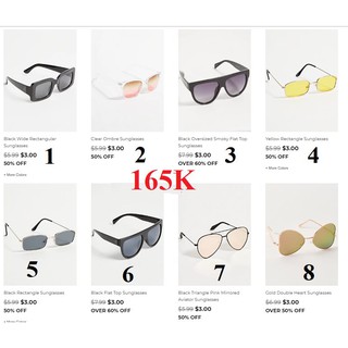 MẮT KÍNH RUE21 Kèm bill