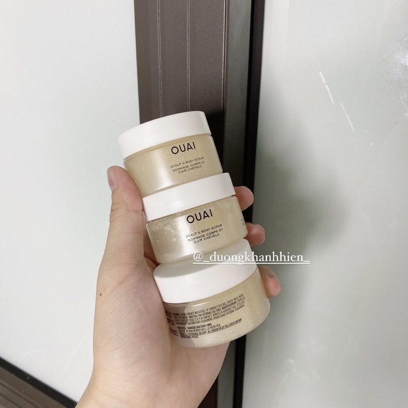 Tẩy da chết Ouai dùng được cho tóc và body