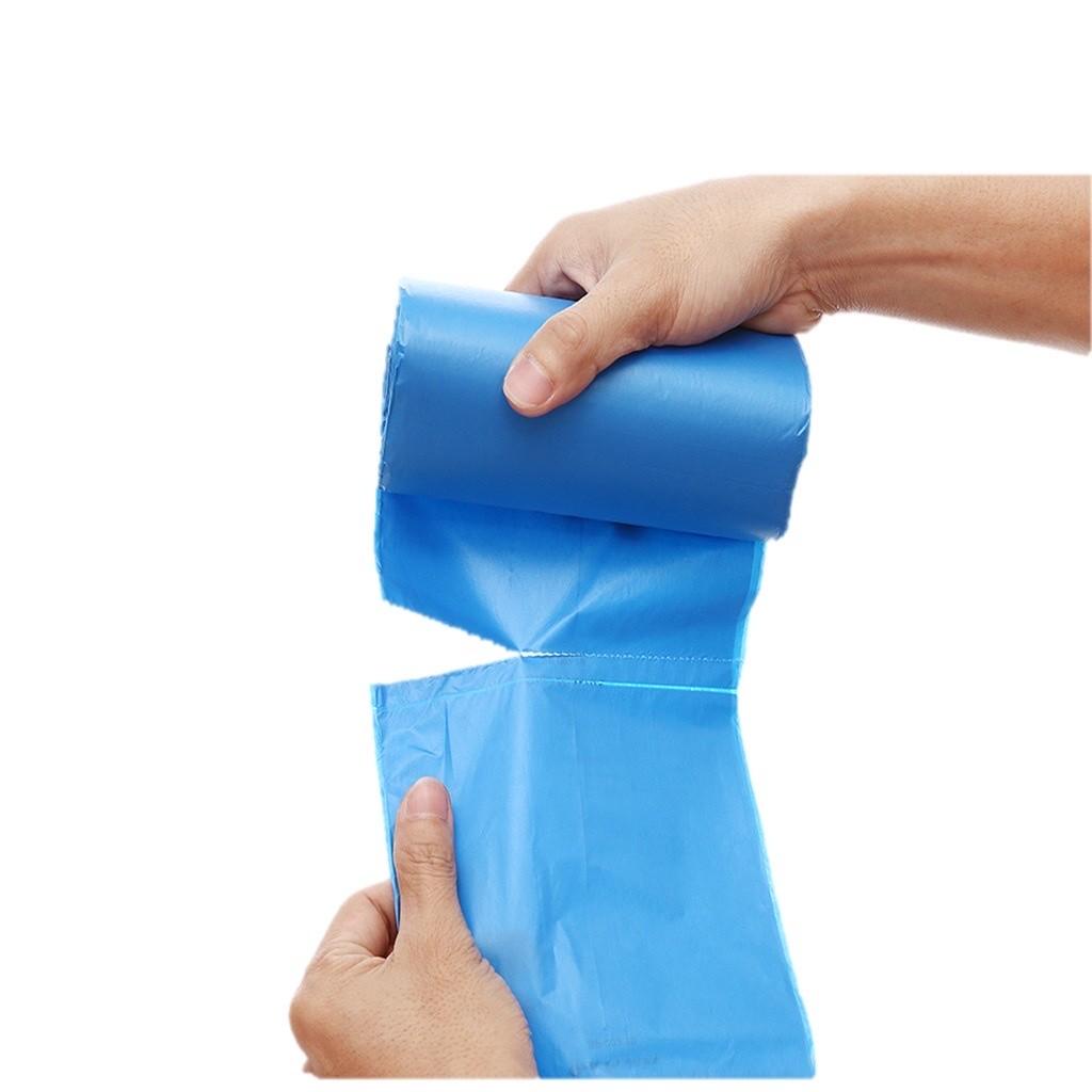 Túi rác THSH STAHAUS 55x65cm (màu xanh, hồng, vàng) ( 3 cuộn/1kg)