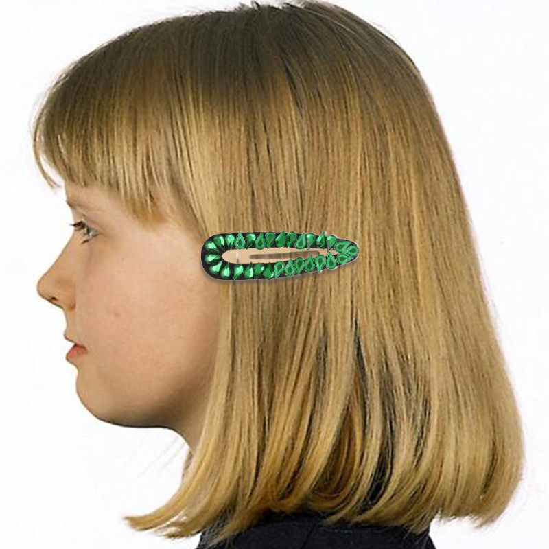 Kẹp Tóc Đính Đá Hình Giọt Nước Nhiều Màu Sắc Phong Cách Baroque