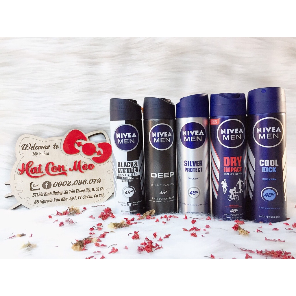 XỊT KHỬ MÙI NIVEA MEN 150ML