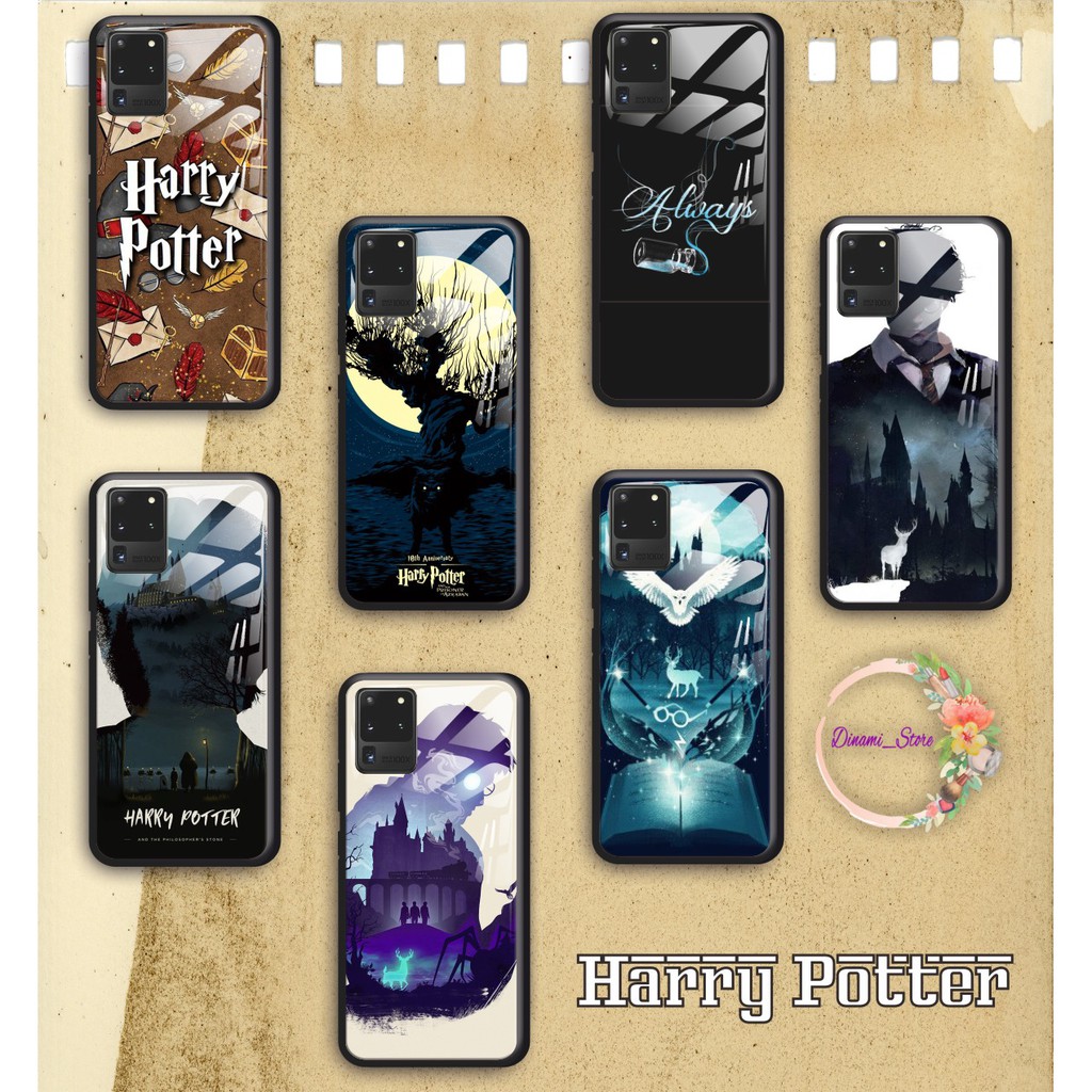 Ốp Điện Thoại Mặt Kính Họa Tiết Harry Potter Cho Vivo Y91 Y17 Y12 Y15 Y93 Y95 Y81 Y83 Y71 Y53 Y20 Y30 Y50 V17 Dst1189