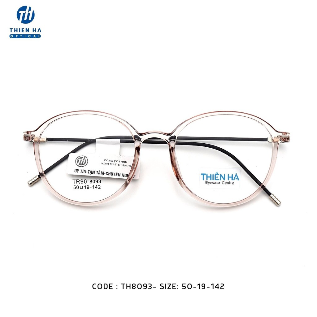 Gọng kính cận nữ , kính cận nhựa hottrend dáng tròn TH8093 nhựa dẻo bền đẹp | BigBuy360 - bigbuy360.vn