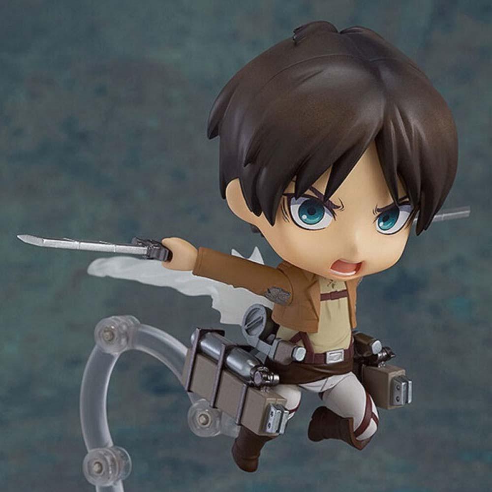 Mô Hình Nhân Vật Levi Ackerman Eren Jaeger Trong Phim Attack on Titan Dễ Thương