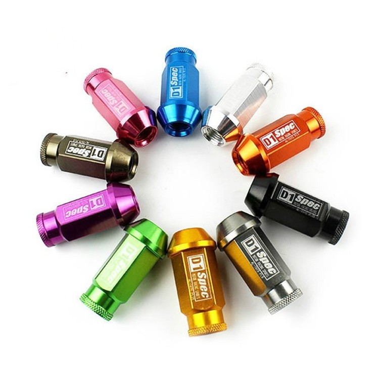 20 Chiếc D1 Spec JDM Đua Bánh Xe Lug Hạt Vít M12X1.5 Cho Xe Honda Ford Toyota