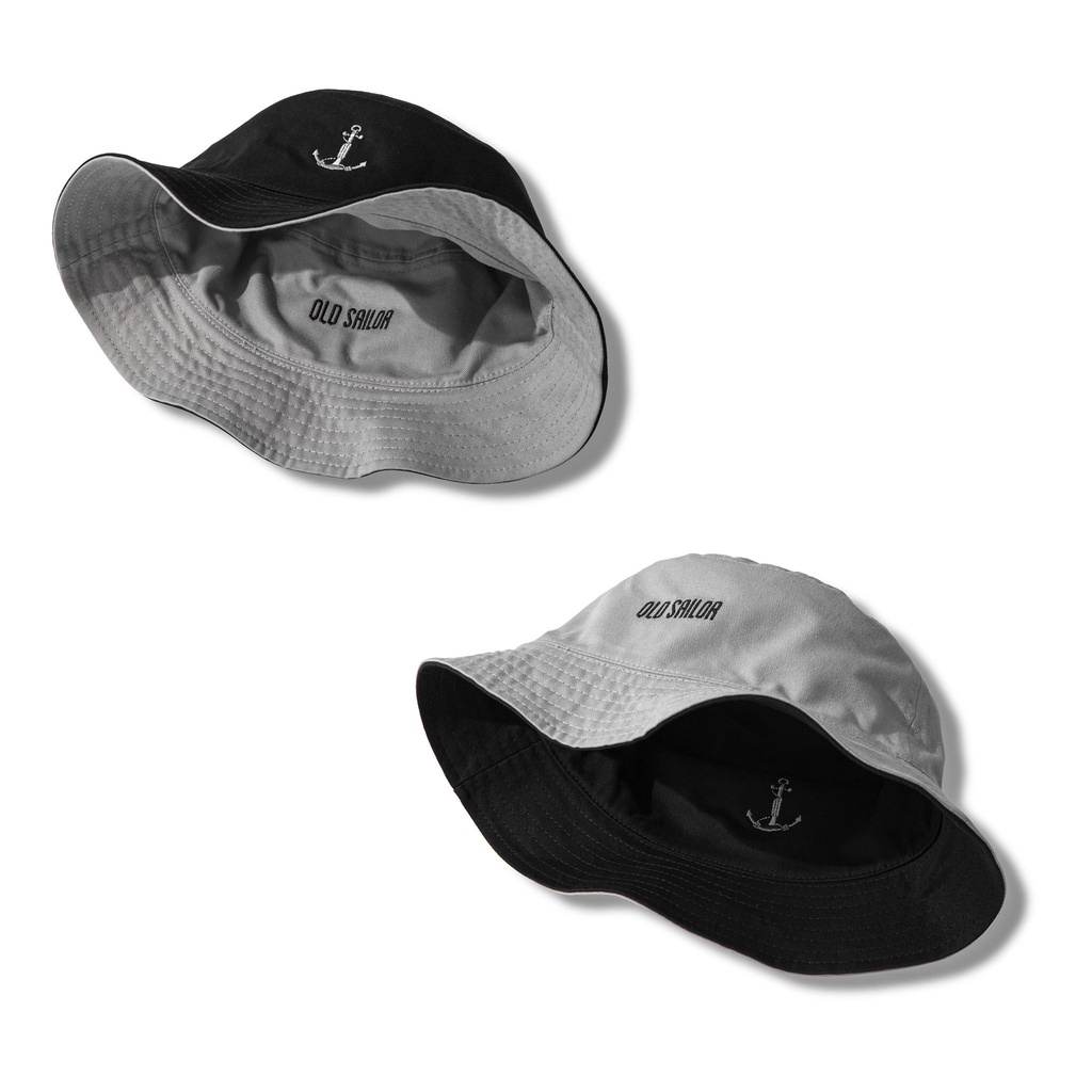 Mũ Bucket OLD SAILOR Chất Liệu Cotton Thiết Kế Họa Tiết 2 Mặt Độc Đáo