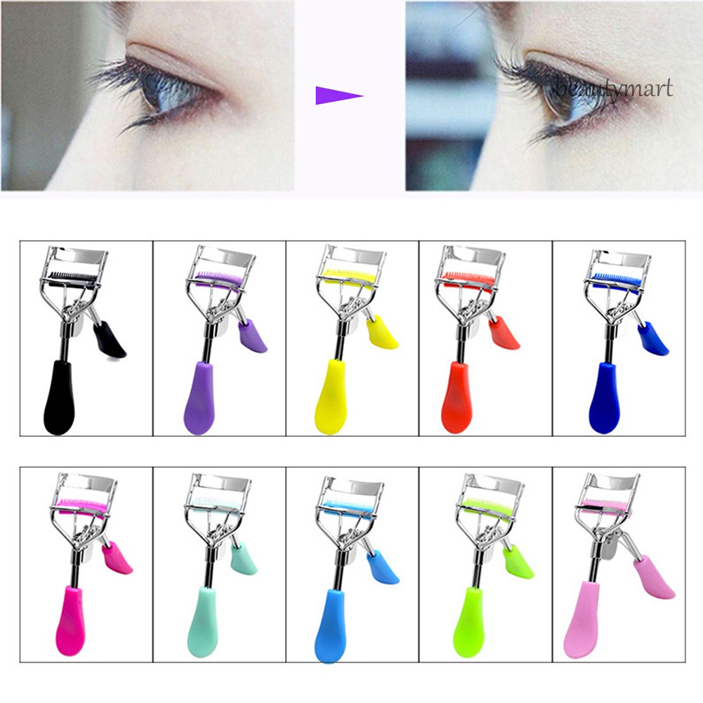 [Hàng mới về] Dụng Cụ Bấm Cong Lông Mi Có Kẹp Lược Chuyên Nghiệp