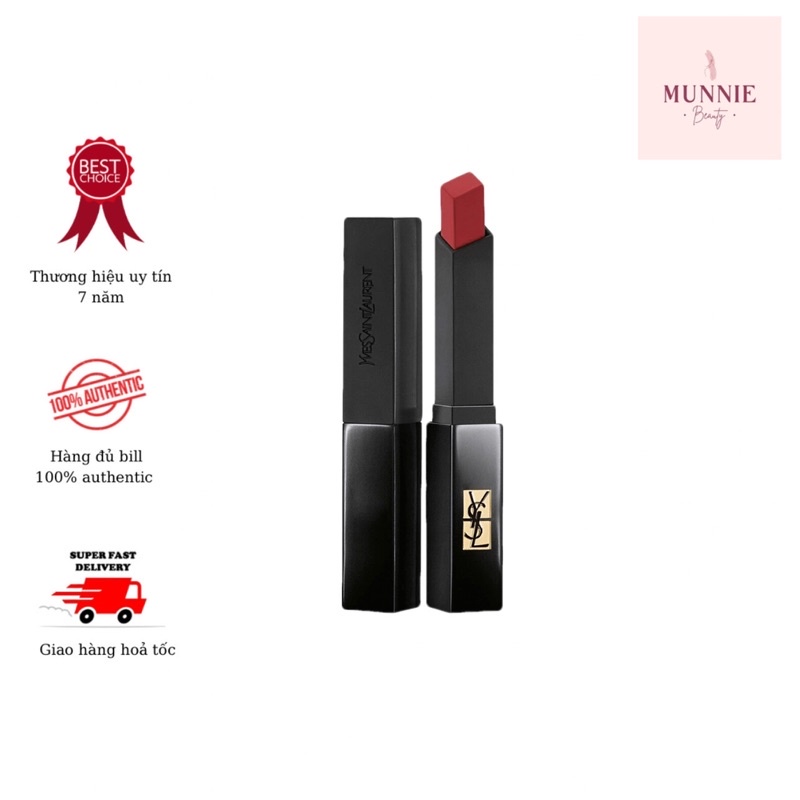 [Bill DutyFree] Son thỏi YSL Slim Velvet Radical 302,301,307