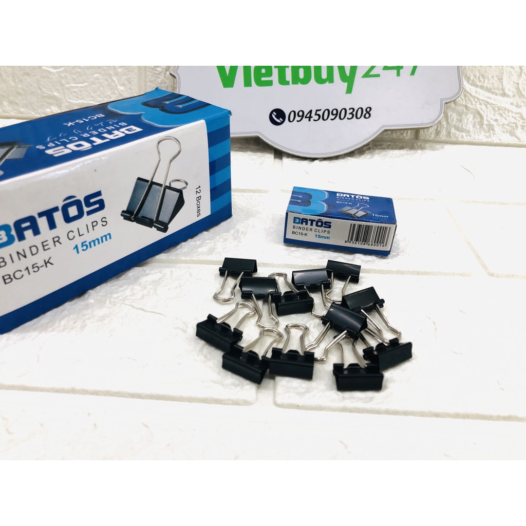 Kẹp bướm Batos 15mm