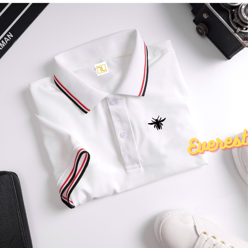 Áo polo nam chất liệu cotton co giãn 4 chiều, dày dặn, thấm hút mồ hôi, mặc vô cùng thoải mái | BigBuy360 - bigbuy360.vn
