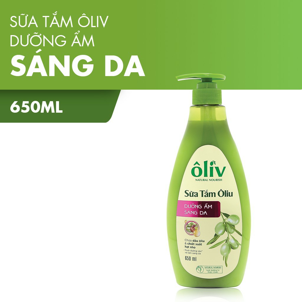 Sữa Tắm Ôliv Dưỡng Ẩm 650ml