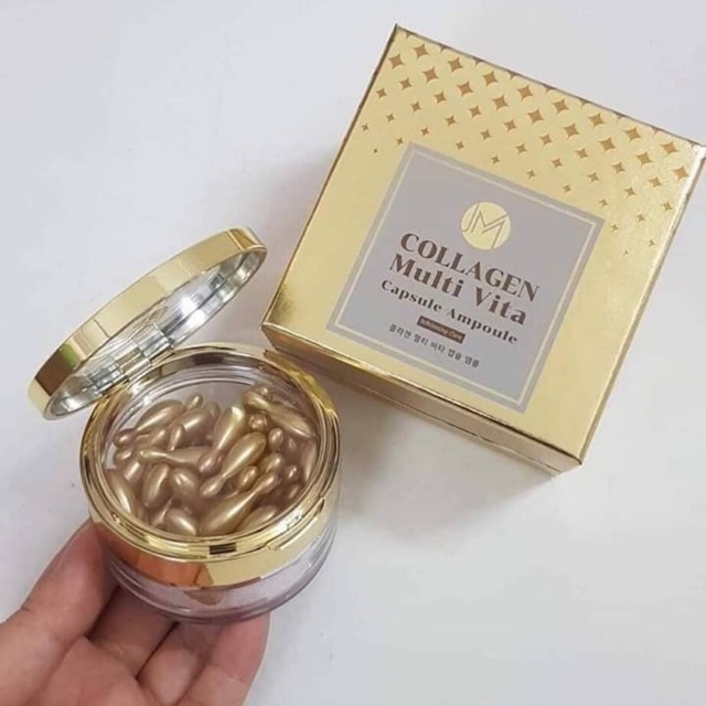 VIÊN COLLAGEN TƯƠI - AMMUD MULTI VITA AMPOULE HÀN QUỐC