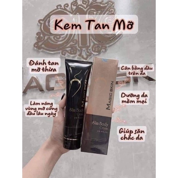 kem tan mỡ magicskin tặng quần Sinh nhiệt Nano