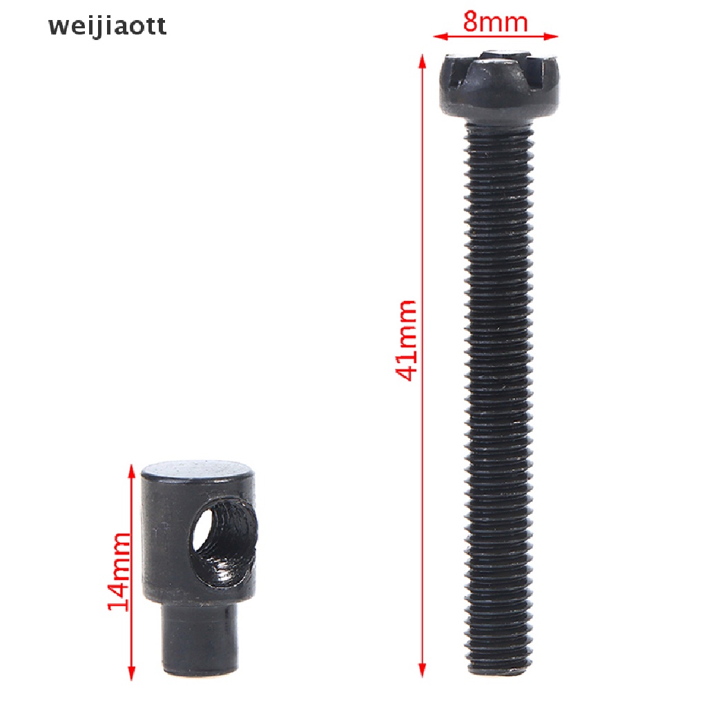 weijiaott 2Pcs Bar Chain Adjuster Tensioner Screw Kit for 405 5016 Chainsaw Parts Tool WT
