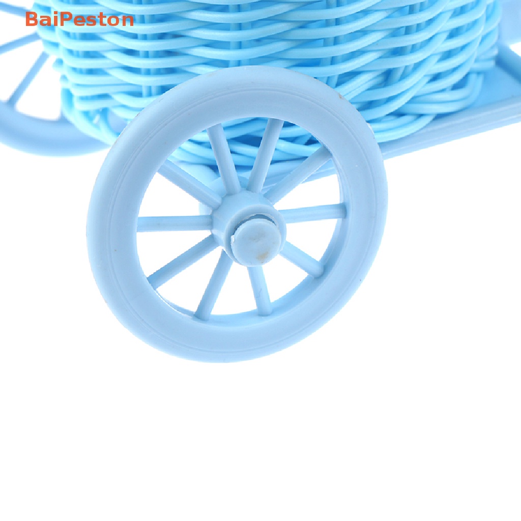 Bình Hoa Hình Xe Đạp Ba Bánh Cỡ Nhỏ Để Bàn Trang Trí Nhà Cửa / Văn Phòng