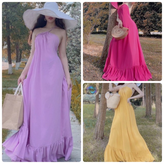 ĐẦM MAXI ĐUÔI CÁ