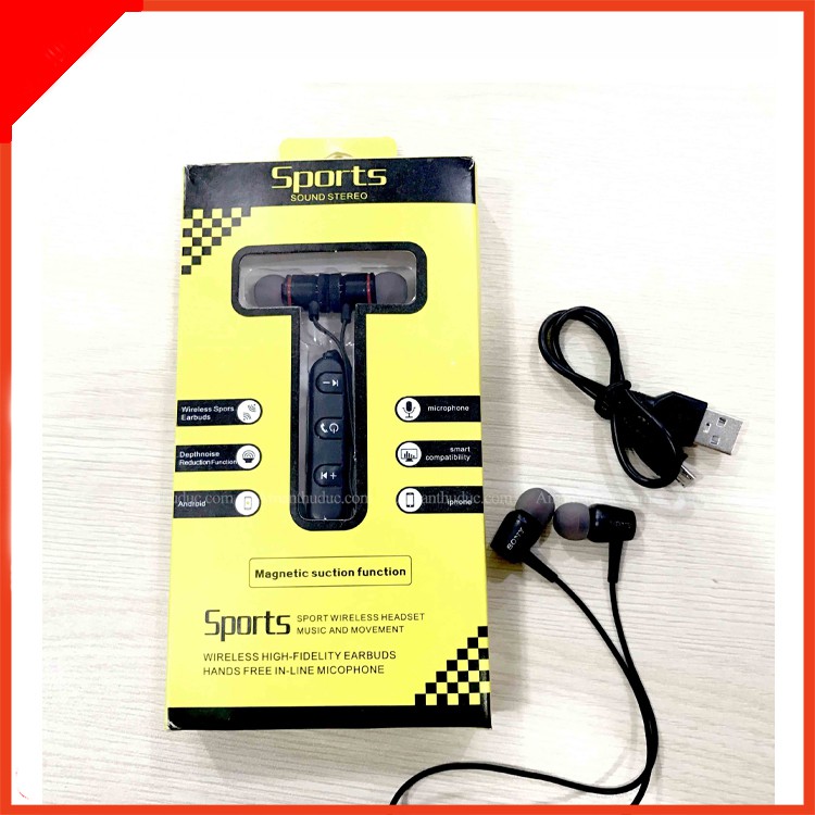 Tai nghe bluetooth sport s8 âm thanh chất lượng, nhỏ gọn – TAIYOSHOP1