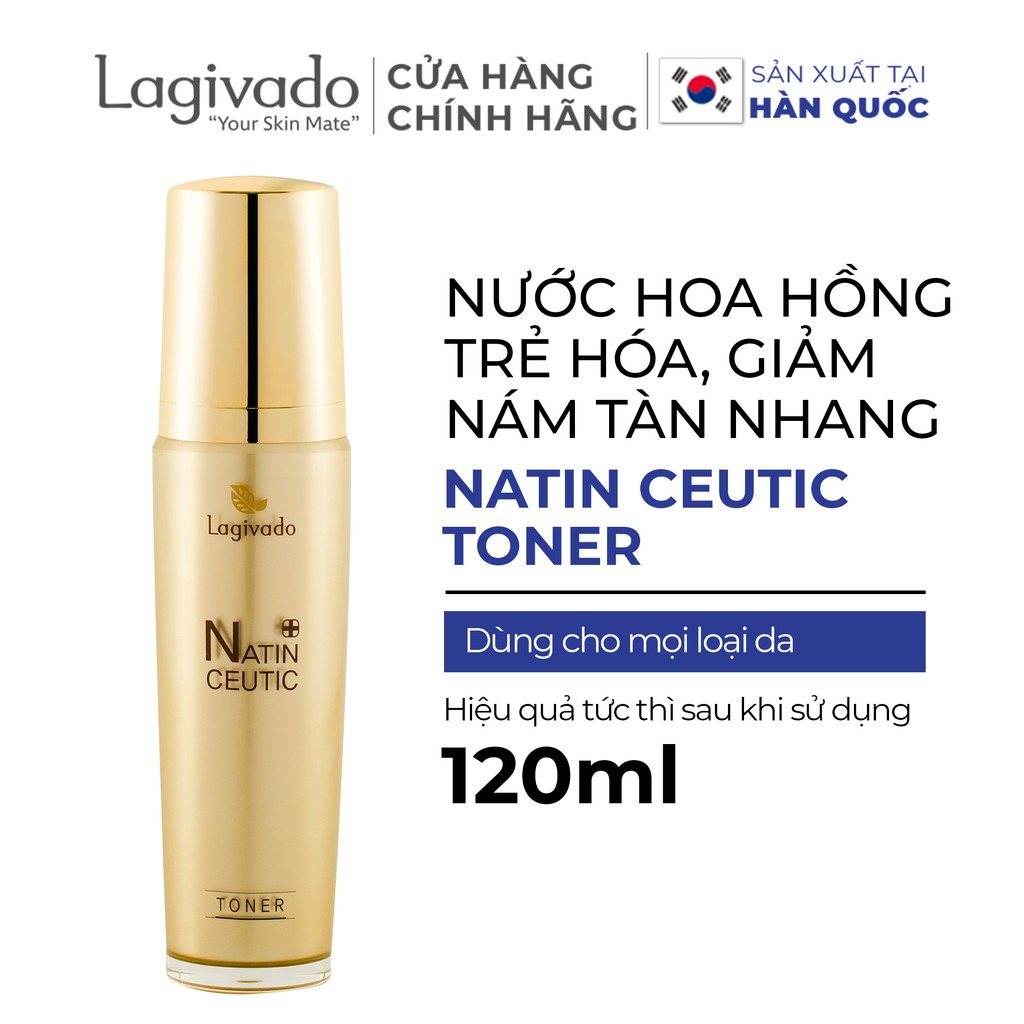 Nước hoa hồng chống lão hóa và dịu da LAGIVADO Fragaria vesca 88,7%,  Betaine 1,3% -120 ml | BigBuy360 - bigbuy360.vn