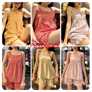 Bộ đồ ngủ PEYONDEE mặc nhà, đi chơi, cotton co giãn sexy