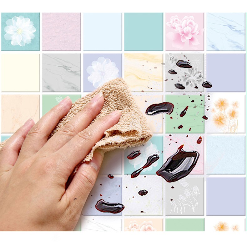 Giấy Cuộn Dán Bếp Hoa Văn Kích Thước 3 X 0.6m – Dumi Shop