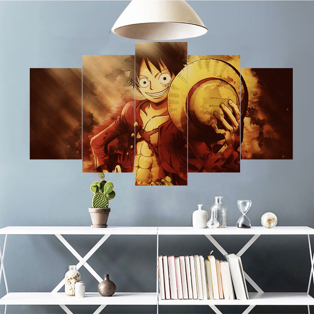 Bộ Poster One Piece Dán Tường bằng Decal bóc dán - Tranh Nhân vật One Piece dùng trang trí nội thất | Z Decor