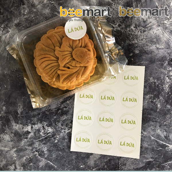 Tem dán nhân lá dứa (12c)