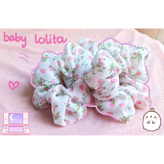 🌹SCRUNCHIES BUỘC TÓC HOA HỒNG NHÍ CỰC XINHH