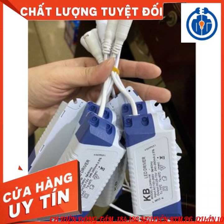 Tăng Phô nguồn Đèn Led Âm Trần,Led Nổi đầu tròn (3w-24w)