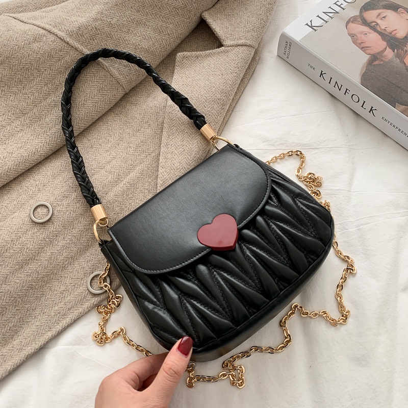 Túi Đeo Chéo Vai Hình Trái Tim Nhỏ Dễ Thương Thời Trang 2022 Cho Nữ FF4009