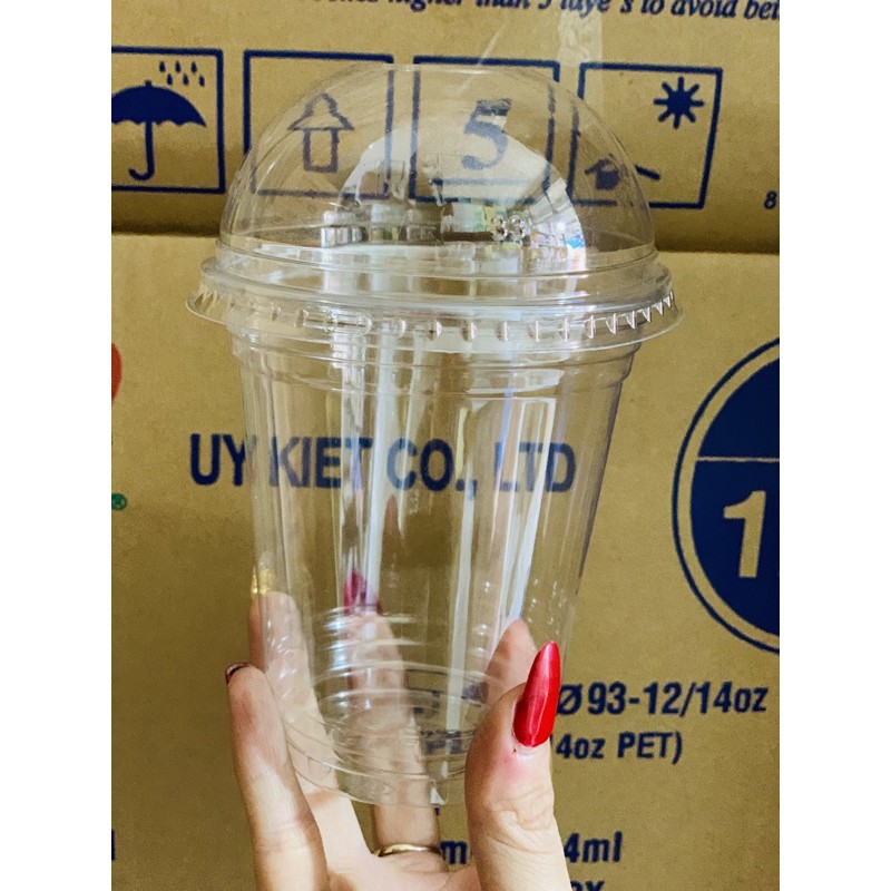 LY PET 360ML KÈM NẮP . GIÁ ƯU ĐÃI❤️❤️