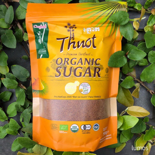 Đường thốt nốt hữu cơ Campuchia 500g