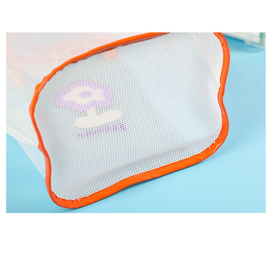 Túi Xách Trong Suốt Chống Thấm Nước Họa Tiết Hoạt Hình Xinh Xắn