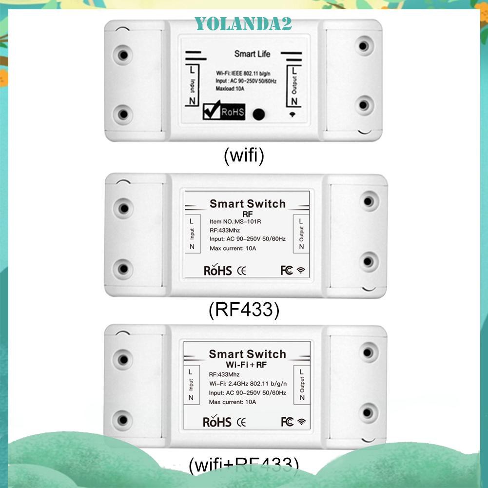 Công tắc điều khiển từ xa thông minh kết nối Wifi tiện lợi dễ sử dụng
