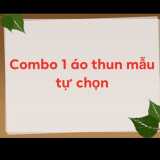 Combo 1 áo thun