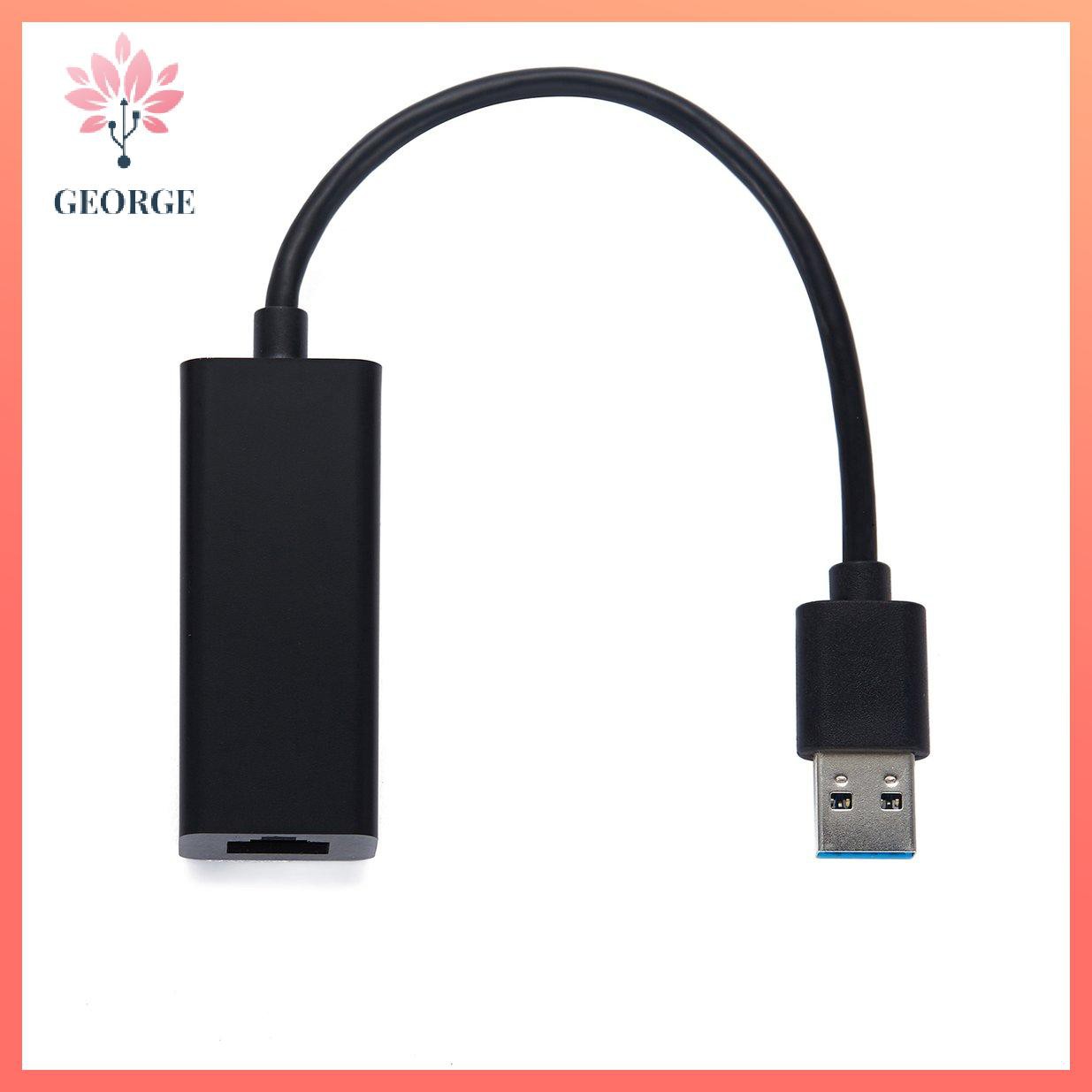 [G]Đầu chuyển USB ra Lan 2.0 - Cáp chuyển USB sang đầu cắm dây mạng, Bộ chuyển đổi USB ra LAN RJ45 USB 2.0 to fast Ethernet