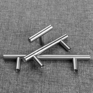 NEC-ZANLY  1pc Stainless Steel T-Bar Handle Pull Cabinet Cupboard Drawe Handle Pull